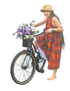 DSC_0396 - repurpose skirt on bike