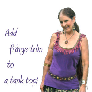 add fringe trim to tank top featured image