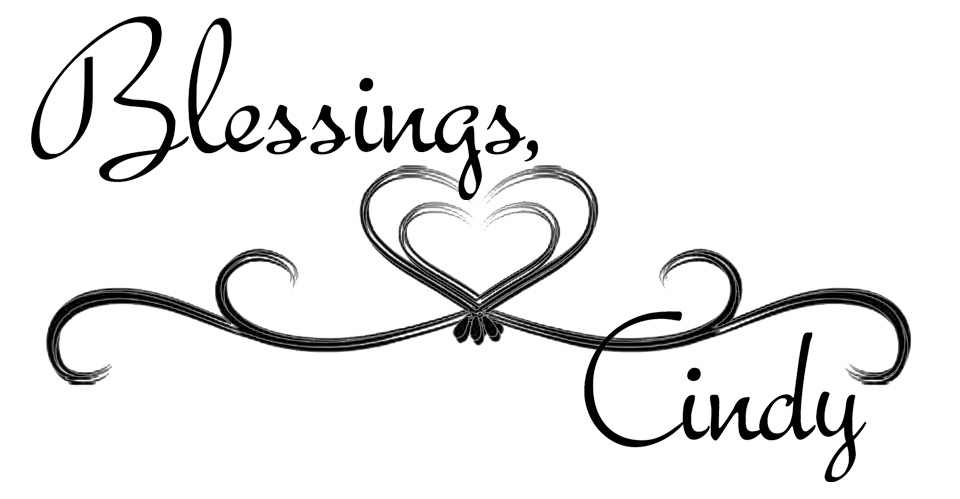 blessings, cindy heart