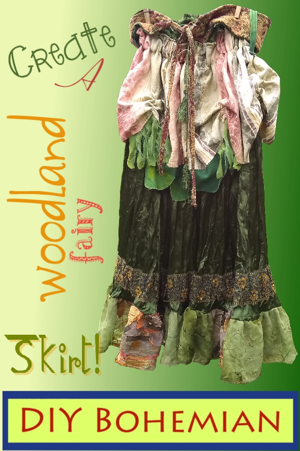 create a woodland fairy skirt diybohemian.com